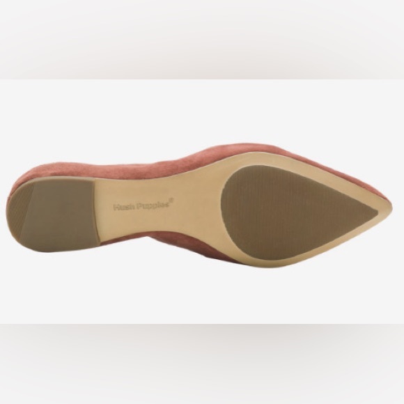 Hush Puppies Women’s Rust Suede Hazel Pointe Loafer, size 8.5 - Picture 5 of 6
